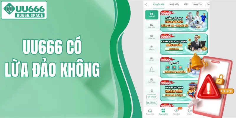 uu666 có lừa đảo không